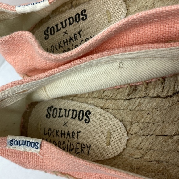 Soludos Women’s Pink Aloha Platform Espadrilles - Picture 4 of 7